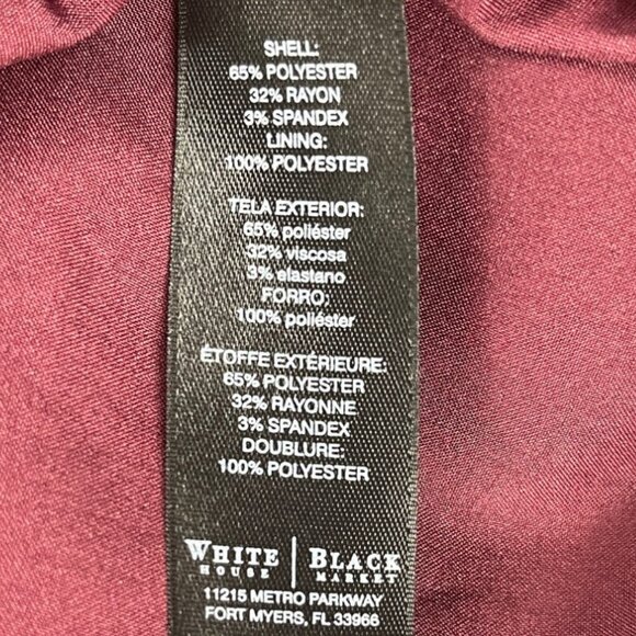 White House Black Market Sleeveless Wrap Coat Vest Shawl Collar Belted Size S/M - Picture 13 of 16